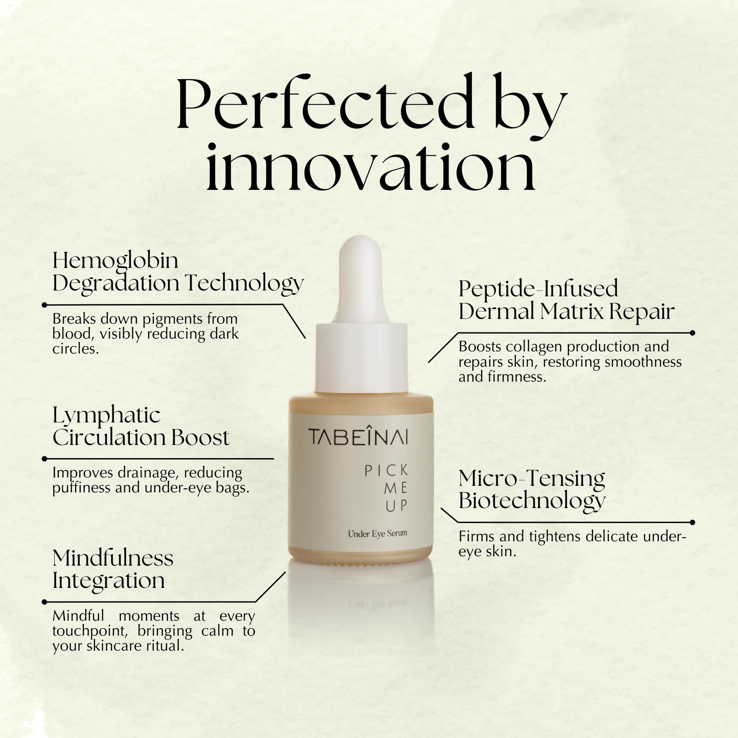Pick me up under eye serum scientific technologies
