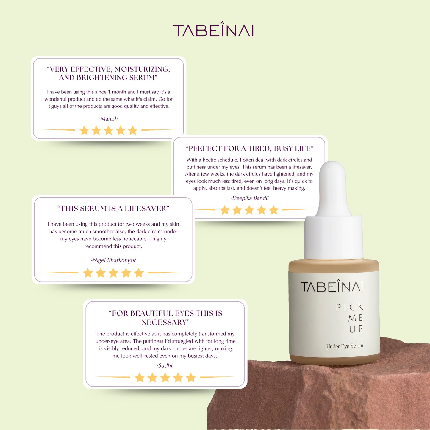 Pick me up under eye serum reviews