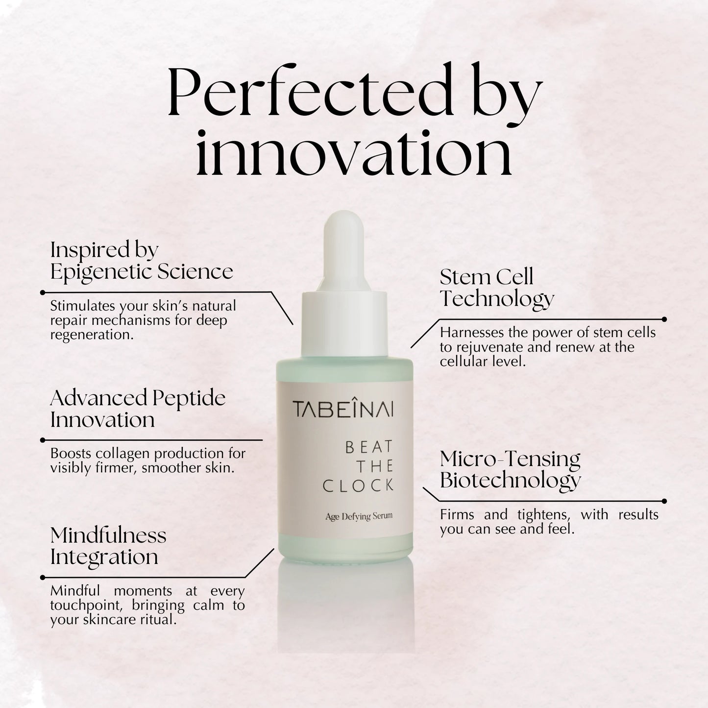 Beat the clock anti aging / ageing serum scientific technologies