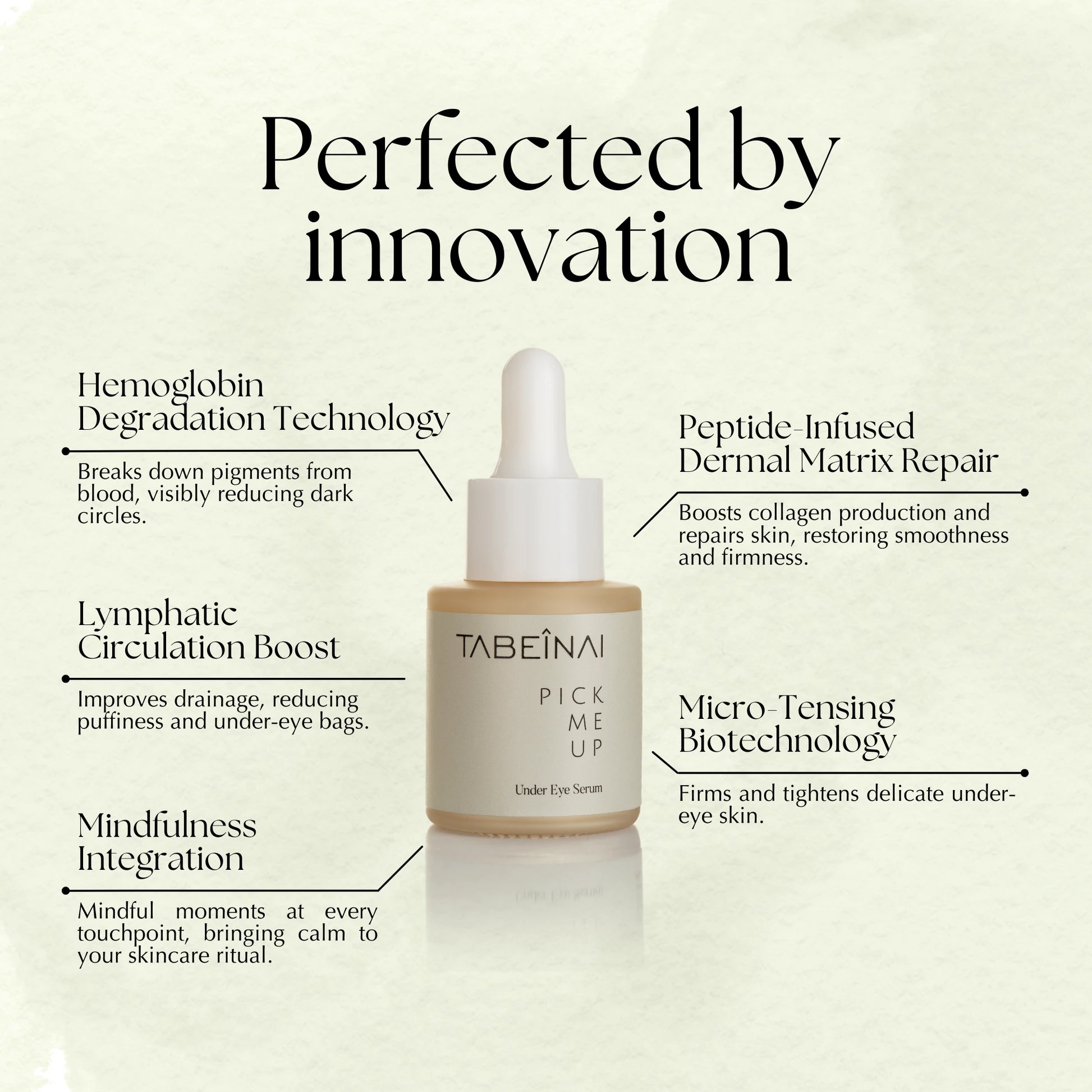 Pick me up under eye serum scientific technologies