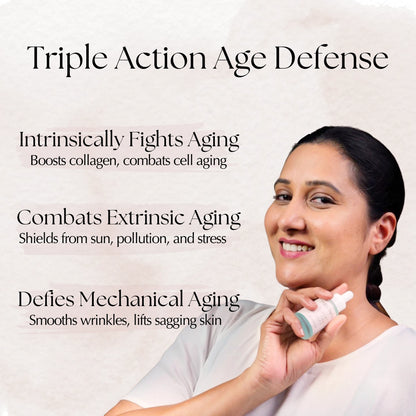 Beat the clock anti aging / ageing serum benefit