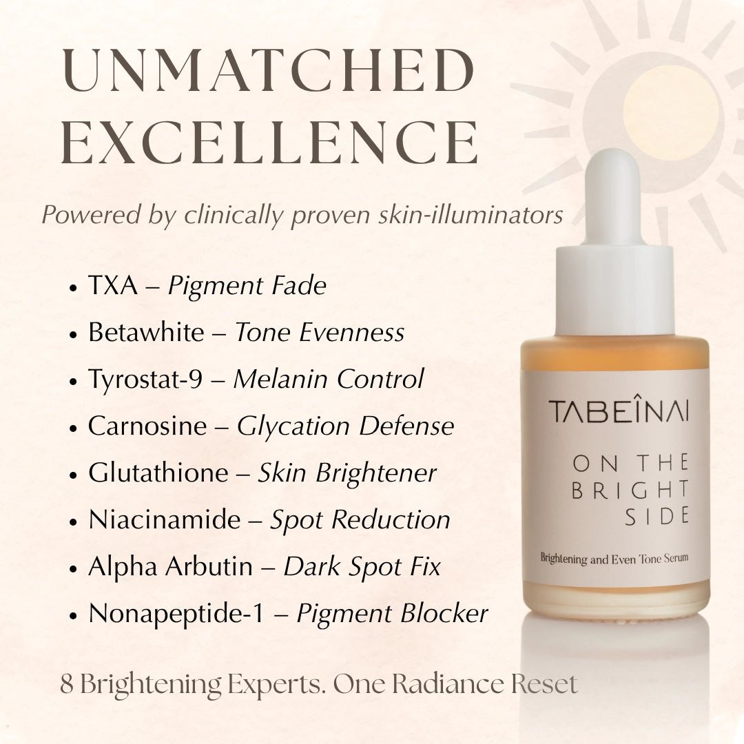 On the bright side Brightening and even tone serum ingredients