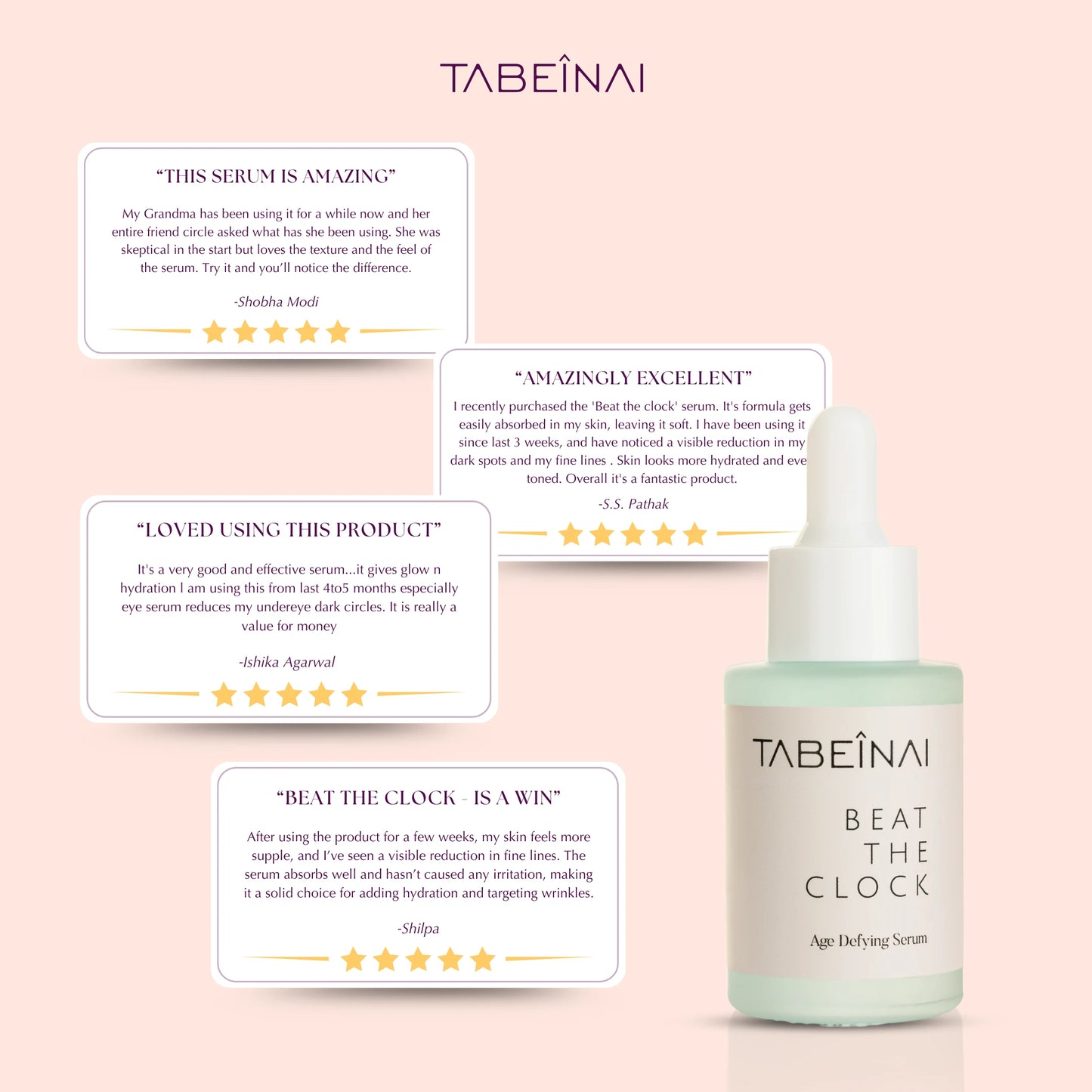 Beat the clock anti aging / ageing serum reviews