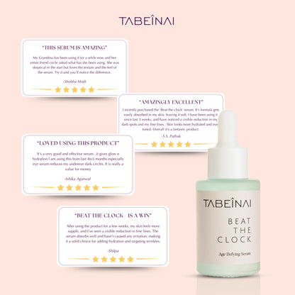 Beat the clock anti aging / ageing serum reviews