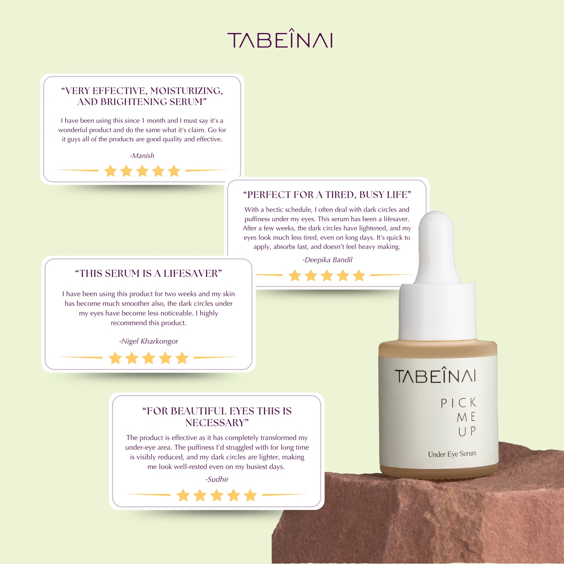 Pick me up under eye serum reviews