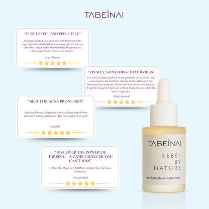 Rebel by nature anti acne and blackhead control serum reviews
